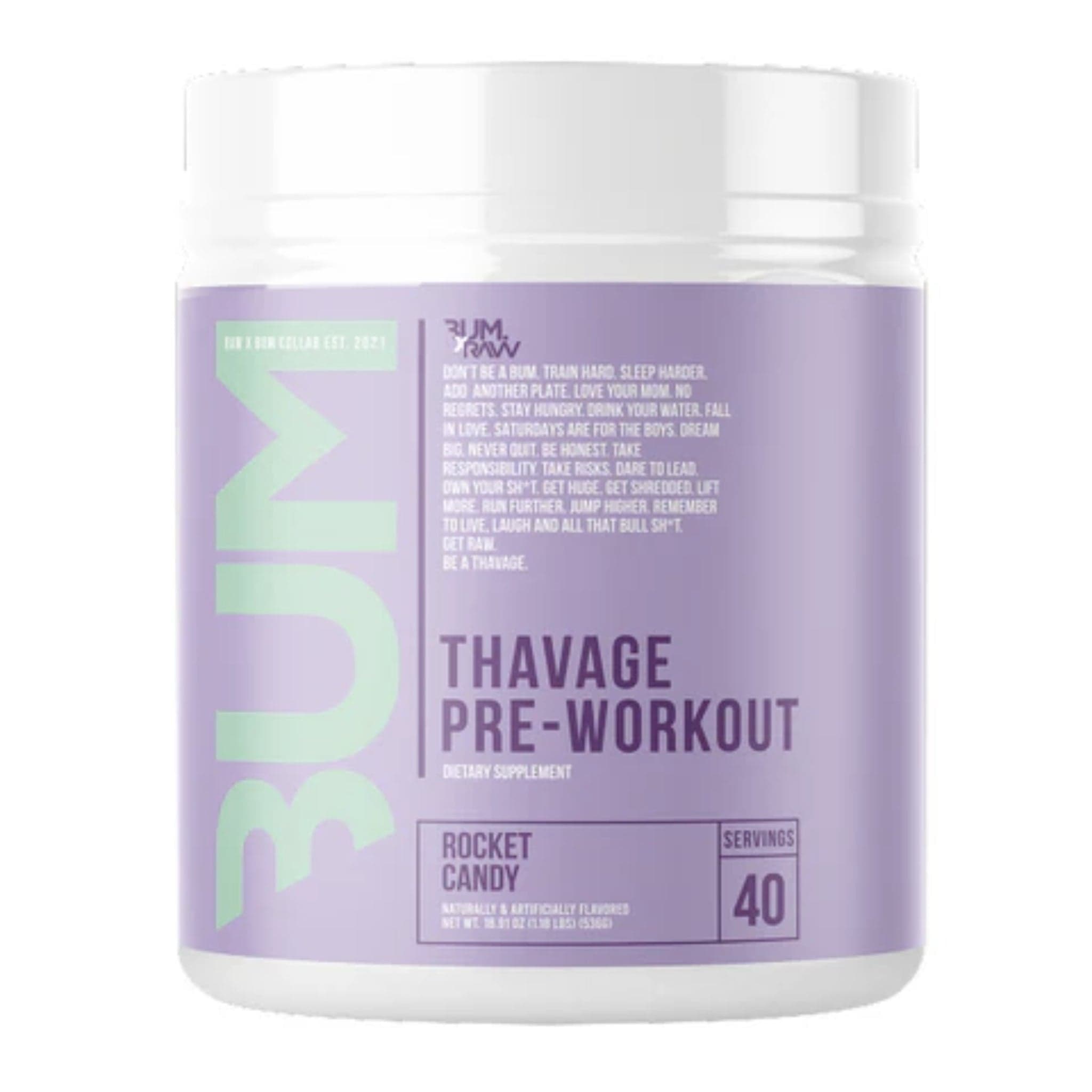 CBUM Series Thavage Pre-Workout by Raw Nutrition view 14