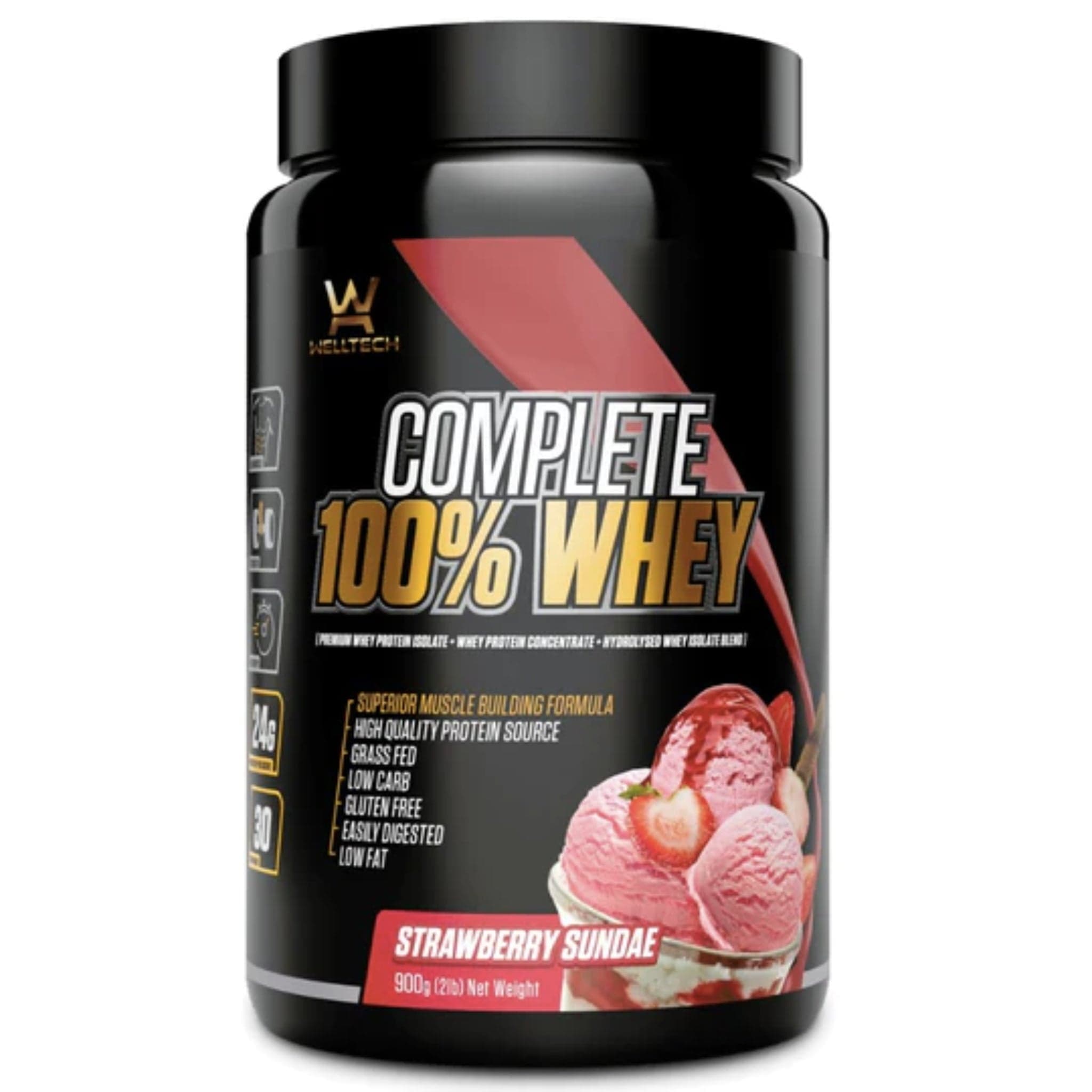 Complete 100% whey 2 lbs By Welltech
