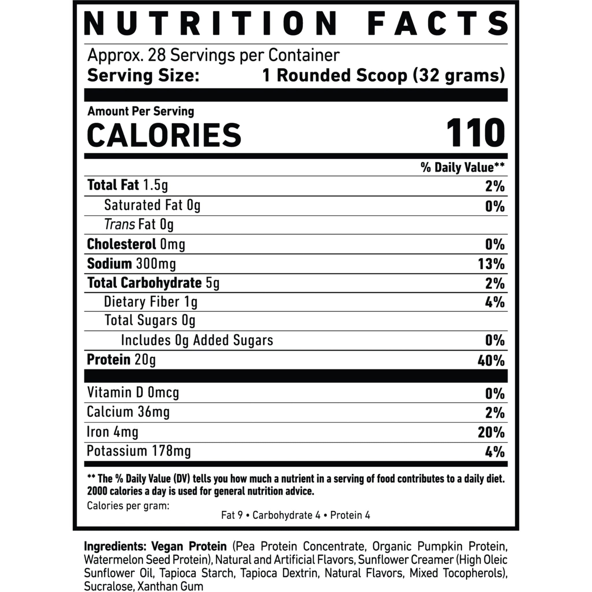 Ghost Vegan Protein view 2