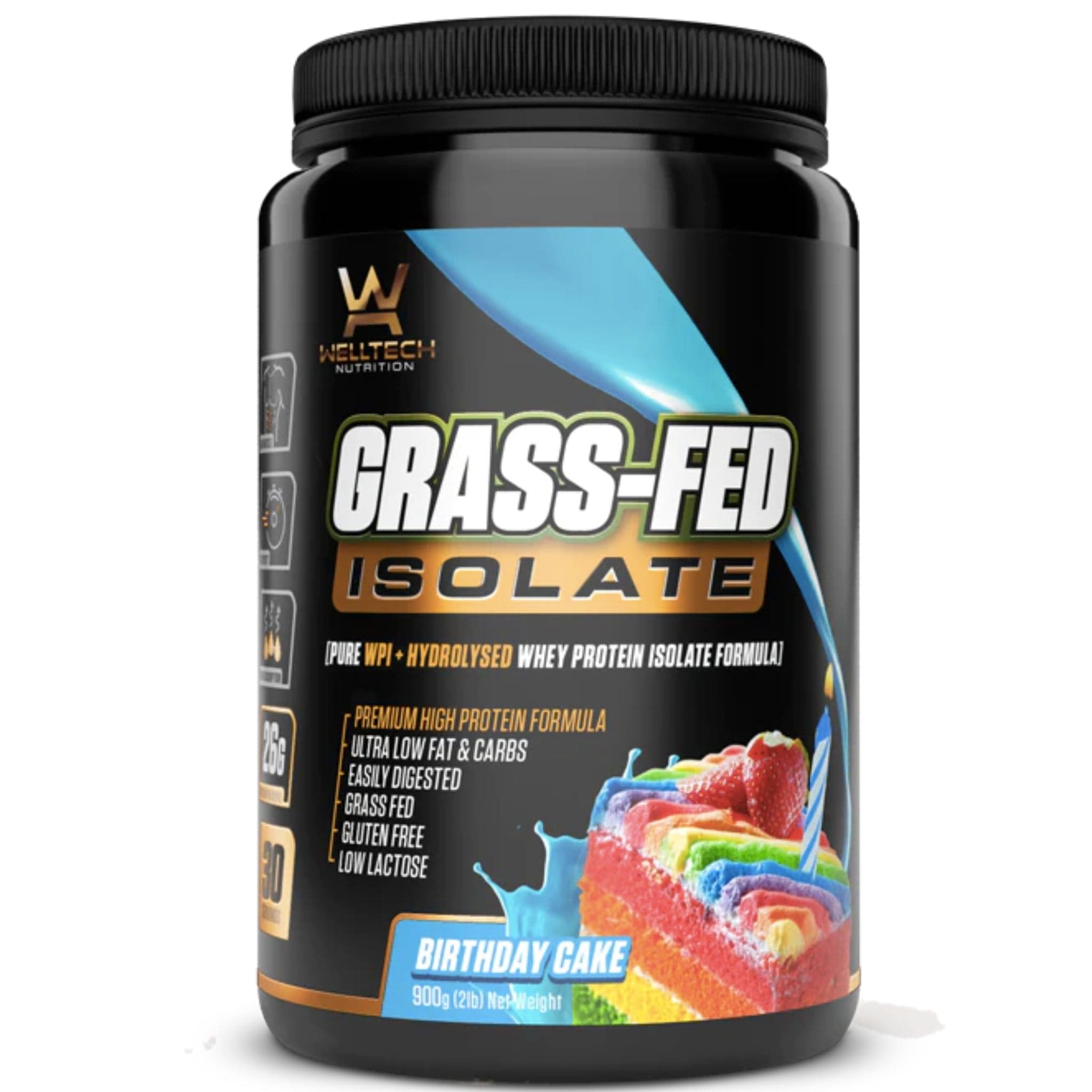 Grass Fed Isolate by Welltech Nutrition view 8