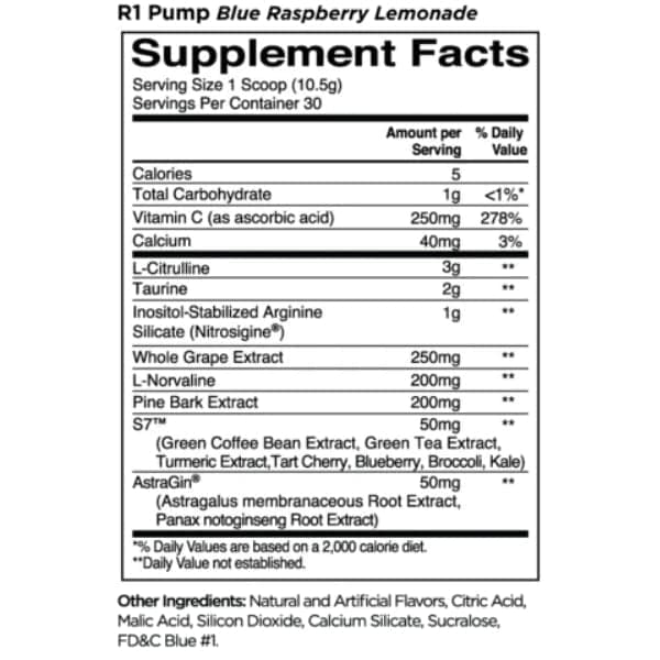 R1  PUMP STIM-FREE by Rule 1 view 5