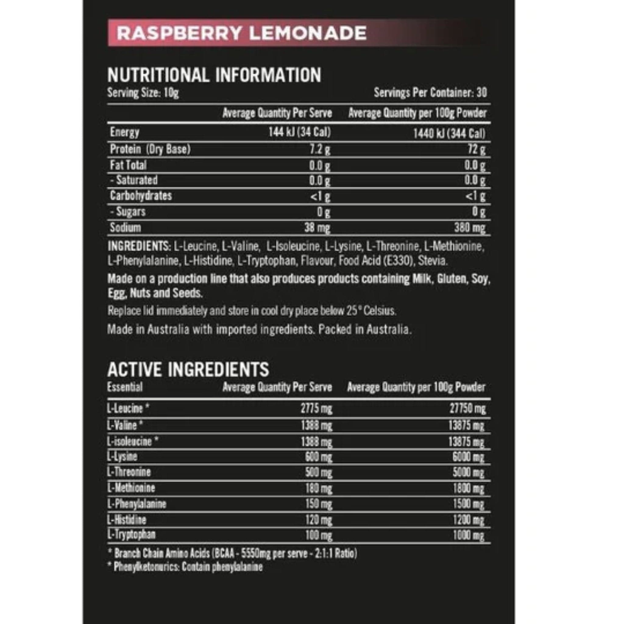 Rapid Recovery by Rapid Supps view 2